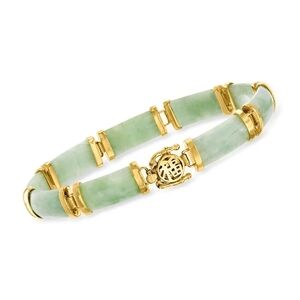 925 Jade "Good Fortune" Bracelet - Dynasty Jade